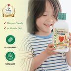 CHILDLIFE ESSENTIALS Liquid Calcium Supplement for Kids - Baby Calcium with Magnesium, Zinc, and Vitamin D3 - Orange Flavor, 16 fl oz (1 Pack)