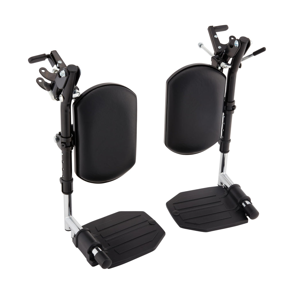 Invacare Wheelchair Elevating Legrest with Padded Calf Pads, Footrest with Swing Away Function, Adjustable Length, Tool-Free Installation, Designed for Invacare Wheelchair