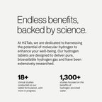 Molecular H2TAB Hydrogen Tablets with Magnesium -12 PPM Hydrogen Tablets for Drinking Water -Rich in Antioxidants, Supports Cellular Health, Recovery & Cognitive Function (30 Counts, Raspberry)