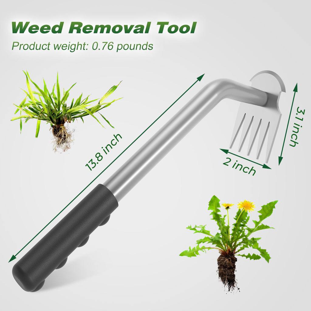 Walensee Weed Puller Tool - Durable Weeding Tool for Dandelions & Crabgrass