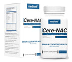 Cere-NAC Advanced Brain Supplement - Cognitive & Mental Clarity Support - NAC, Glycine, Alpha GPC, Citicoline (CDP-Choline), L-Theanine, Phosphatidylserine, Alpha Lipoic Acid - Made in USA