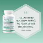 Approved Science® Respirasyl - Lung and Respiratory Support - with Quercefit, Vitamins A,C,D, BioPerine - 3 Month Supply - Made in the USA