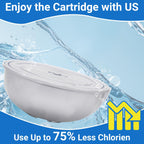Hot Tub Cartridge Compatible with Frog Ease Floating System Replacement for SPA Cartridges, Up to 600 Gallons, 3Pack