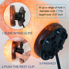 OHLGT Himalayan Salt Lamp Cord Replacement with Dimmer Switch(2-Pack) and E12 Halogen Salt Lamp Bulbs(6-Pack)