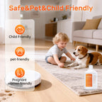 Nukisa Orange Floor Cleaning Solution 1L Compatible with Dreame Wet & Dry Vacuum and Robot， Residue & Streak Free,Suitable for All Robot Vacuum Cleaners and Wireless Wet Dry Dual-Use Vacuum Cleaners