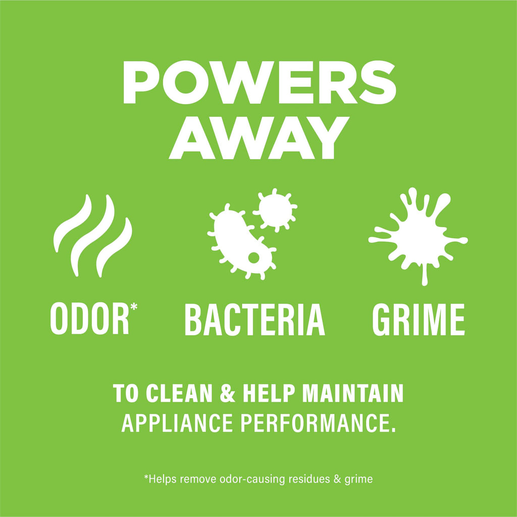 Affresh Washing Machine Cleaner, Helps Power Away Odor Causing Bacteria & Grime Deep Inside Pump, Valve & Hoses, 5 Time Release Tablets, 5 Month Supply (Pack of 4)
