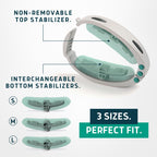 LUNDERG Confidence Clamp - The Original Incontinence Clamp for Men with 3 Removable Top Pads (S, M & L) for Reliable Control and Everyday Confidence - Male Incontinence Products