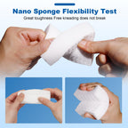 Dr.Wow 50 Ct Thick Melamine Sponges 1.18in - Sink, Bathtub & Tile Cleaner(Ultra-Durable)