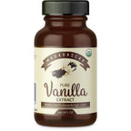 Organic Vanilla Extract - Made with Madagascar Vanilla Beans - 8 fl oz – For Baking, Desserts, Home Cooking and Chefs