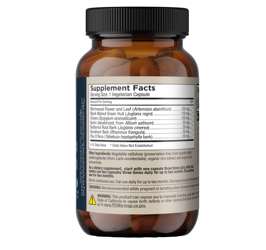 Mt. Angel Vitamins - para Response | Intestinal Health Support, Digestive Aid| Black Walnut Wormwood | Non-GMO, Vegan, 60 Vegetarian Capsules