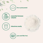 Micro Ingredients Pure Vitamin C Powder, 2.2lbs (1kg) | Unflavored Ascorbic Acid Supplements | Vitamins for Women & Men | Non-GMO, Gluten Free