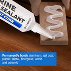 Berkland Marine Adhesive Sealant 5200 Fast Cure, 3 oz White
