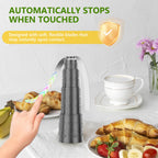Fly Fans for Tables, Foldable Fly Fan, Chemical Free Food Fans to Keep Flies Away – Portable Safe Soft Blades Physical Fly Repellent Fans for Parties, Picnic, Camping & Outdoor Dining (6PCS)