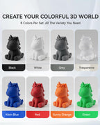 SUNLU 250g PLA Filament Bundle 1.75mm, Multicolor 3D Printer Filament