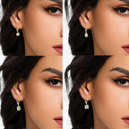MDFUN Dangle Drop Earrings for Women Teardrop/Round/Oval/Square