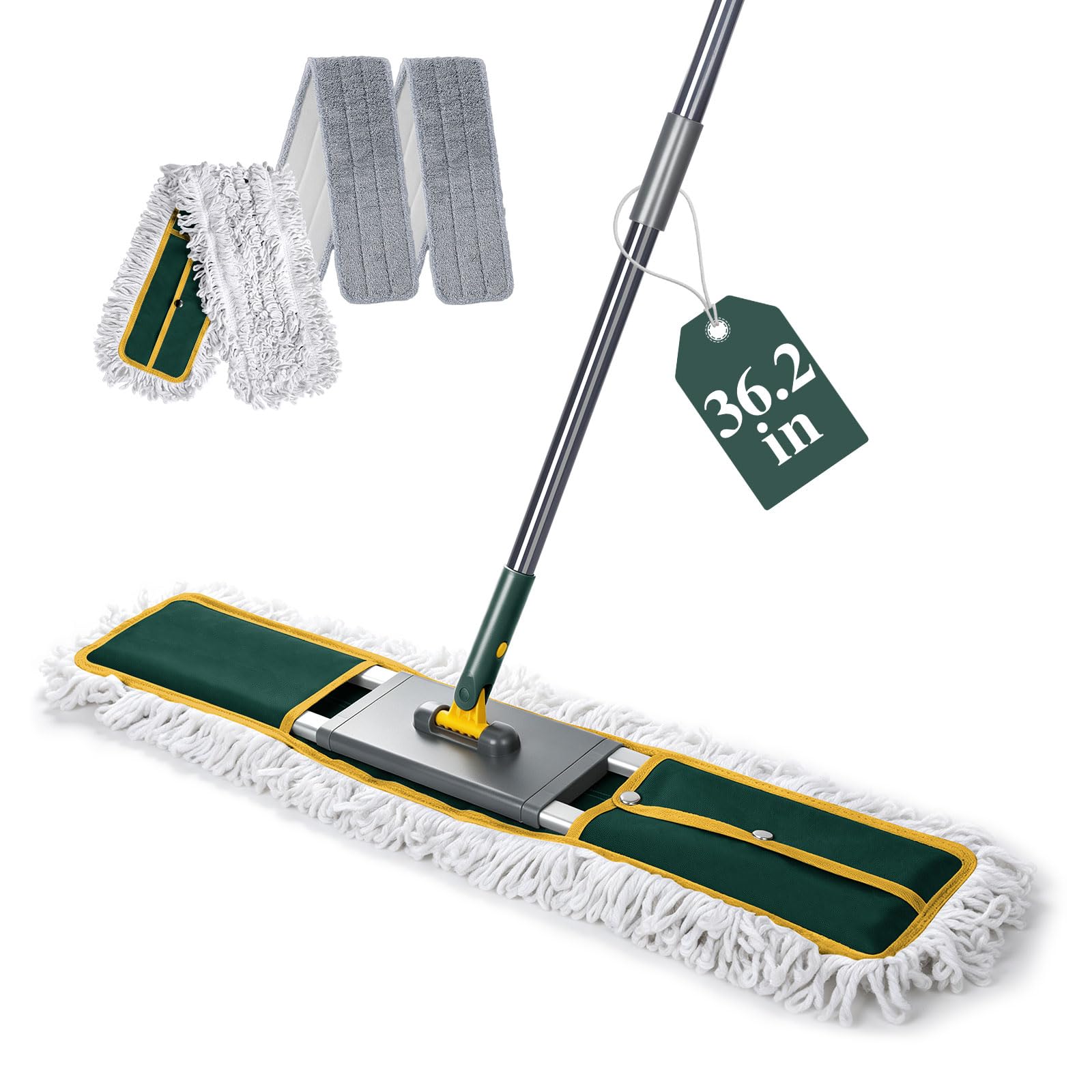 Masthome 36" Commercial Dust Mop, Heavy Duty Industrial mop