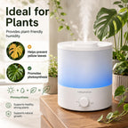 MEGAWISE 1.5L Quiet Cool Mist Humidifier, 25dB, Portable for Bedroom