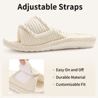Litfun Orthopedic Slippers for Women Arch Support House Shoes