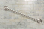 Moen Home Care Bathroom Safety 32 Inch Stainless Steel Handicap Grab Bar for Bathtub and Shower, Elderly Assistance Product with Concealed Screws, 8732