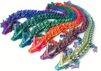3D Printed Dragon Fidget Toys,12inch Flexible Dragon Toy 3D Printed Dragon Eggs with Dragon Inside,Easter Egg fillers,Easter Basket Stuffers,Easter Basket Essentials Fidget Toys