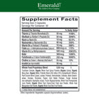 EMERALD LABS B-Healthy - Vegan Vitamin B Complex - Includes Methylated Folic Acid & Full Spectrum B Vitamins - Supports Immune, Brain & Heart Health* - 60 Vegetable Capsules