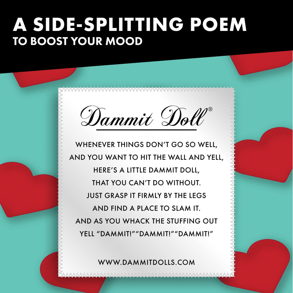 Dammit Doll - Limited Edition - Dammit Anatomy Doll- Stress Relief, Gag Gift