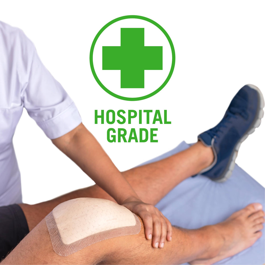 Mepilex Border Flex Lite 4 x 4 in (10 x 10 cm) Hospital Quality Dressings