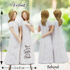 BORLESTA Best Friend Birthday Gifts for Women,Sister Figurines