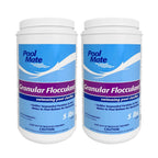 Pool Mate 5-Pounds 2-Pack Premium Granular Flocculant, Pool Clarifier, Made in USA