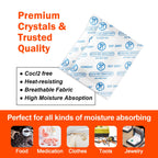 1 Gram 100 Packets Fonday Food Grade Silica Gel Desiccant Packs