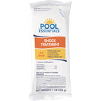Pool Essentials® Shock Treatment, Clears Cloudy Water, Fast-Dissolving, 24-Pack, Granular