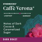 Starbucks Ground Coffee Caffè Verona Dark Roast, 28 oz Bag