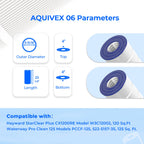 AQUIVEX CX1200RE Pool Filter Cartridge, Compatible with Hayward StarClear Plus C1200, W3C12002, Pleatco PA120, Unicel C-8412, Filbur FC-1293, Porpoise PP-B2-M, Sta-Rite PXC125, 2 Pack