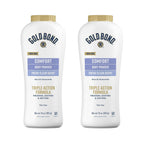 Gold Bond Comfort Body Powder, 10 oz., Talc-Free, Fresh Clean Scent With Aloe & Chamomile, Pack of 2