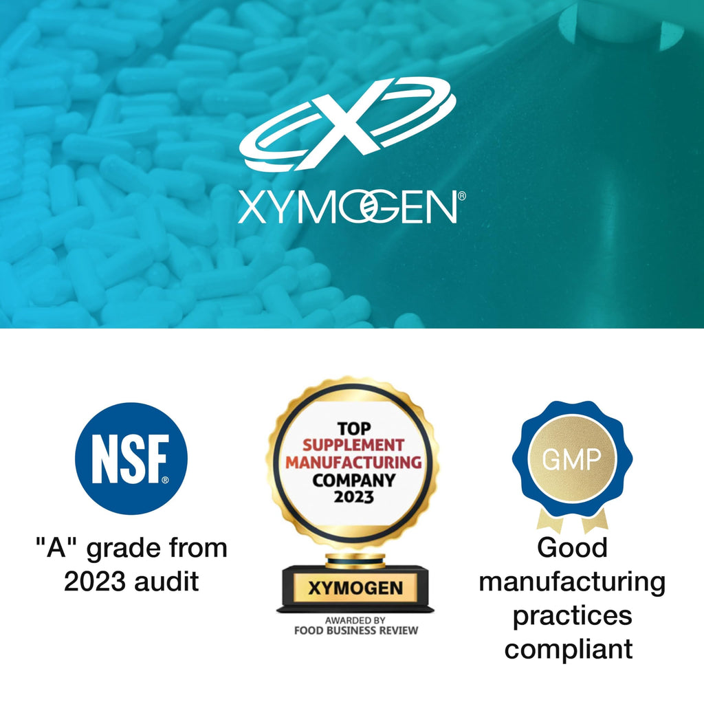 XYMOGEN DHEA Micronized - 10 mg Dehydroepiandrosterone - Androgen and Estrogen Support - Gluten-Free, Soy Free & Dairy Free - 60 Tablets