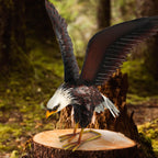 Kircust Bald Eagle Garden Sculpture & Statue, 40.6-Inch Wide