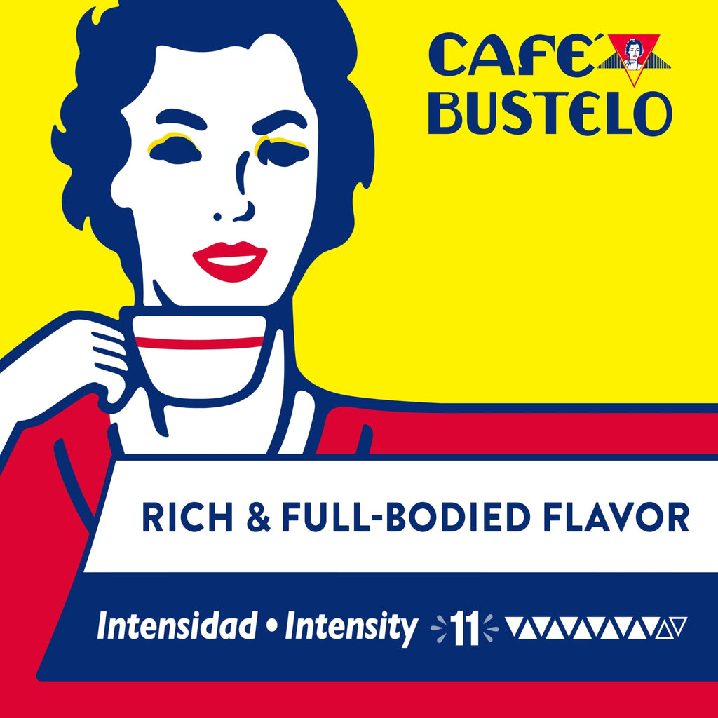 Café Bustelo Espresso Capsules, Nespresso OriginalLine Compatible, 40 Count