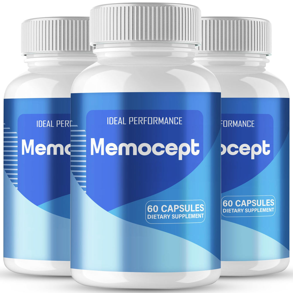 IDEAL PERFORMANCE Memocept Capsules, Memocept Pills Reviews (3 Pack)