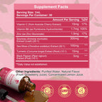 (2 Pack) Soursop Graviola Leaf Extract Liquid Drop Plus Pure Botanical Sea Moss for Cell Support & Regeneration, Immunity and Gut Health, Soursop Bitters Liquid丨Full Texture,Strawberry Flavor,1 Fl Oz