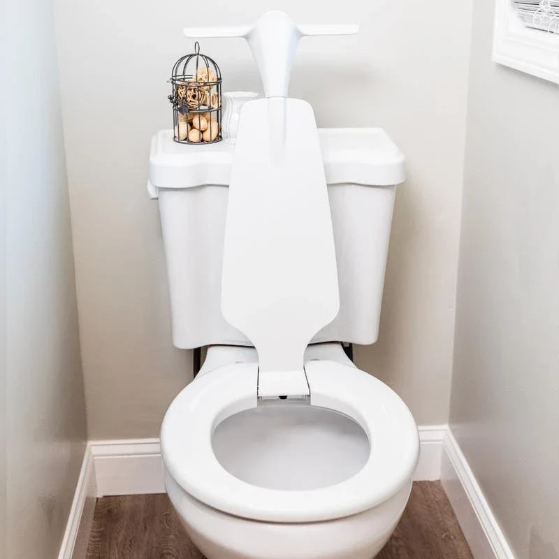 True Toilet End Urine Splatter Forever with the True Toilet - Size: Elongated Version