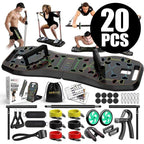 LALAHIGH Emurdyon Portable Home Gym System: Home-Friendly, High-Quality Materials, Versatile Training Options, Perfect for All Fitness Levels，Portable - Specification: 16PCS-Delux Plus