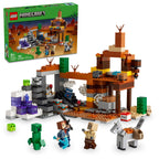 LEGO Minecraft The Badlands Mineshaft Video Game Toy, Mining Exploration Set with Minecraft Minifigures, Birthday Gift for Boys and Girls, Action Packed Minecraft Toy for Kids Ages 8 and Up, 21263