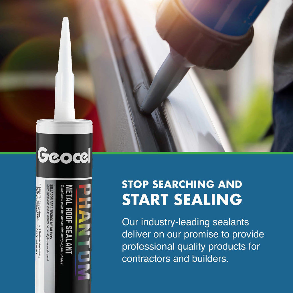 24-Pack of 10 Oz. Geocel GC55103 Black 4500 Roof Bonding Sealant