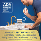 Waterpik Promax Water Flosser with SmartAdvance Mode for Daily Gum Health and Cleaning Teeth, Braces, Implants, ADA Accepted, Small Quiet Design, Electric Flosser with 10 Settings, 5 Tips, WF-23