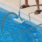 VINGLI 1-1/2-Inch by 50-Feet Blue Swimming Pool Vacuum Hose for Inground and Above-Ground Pools