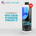 MAV AquaDoc Spa Clarifier & Hot Tub Clarifier for Fast Acting Cloudy Water Treatment - The Spa Clarifier Hot Tub Owners Love - 32 oz (2-Pack)