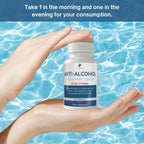nutra4health Anti Alcohol Craving Supplement, Anti-Alcohol Complex, Anti Drink Support, 60 Capsules to Help Reduce Cravings
