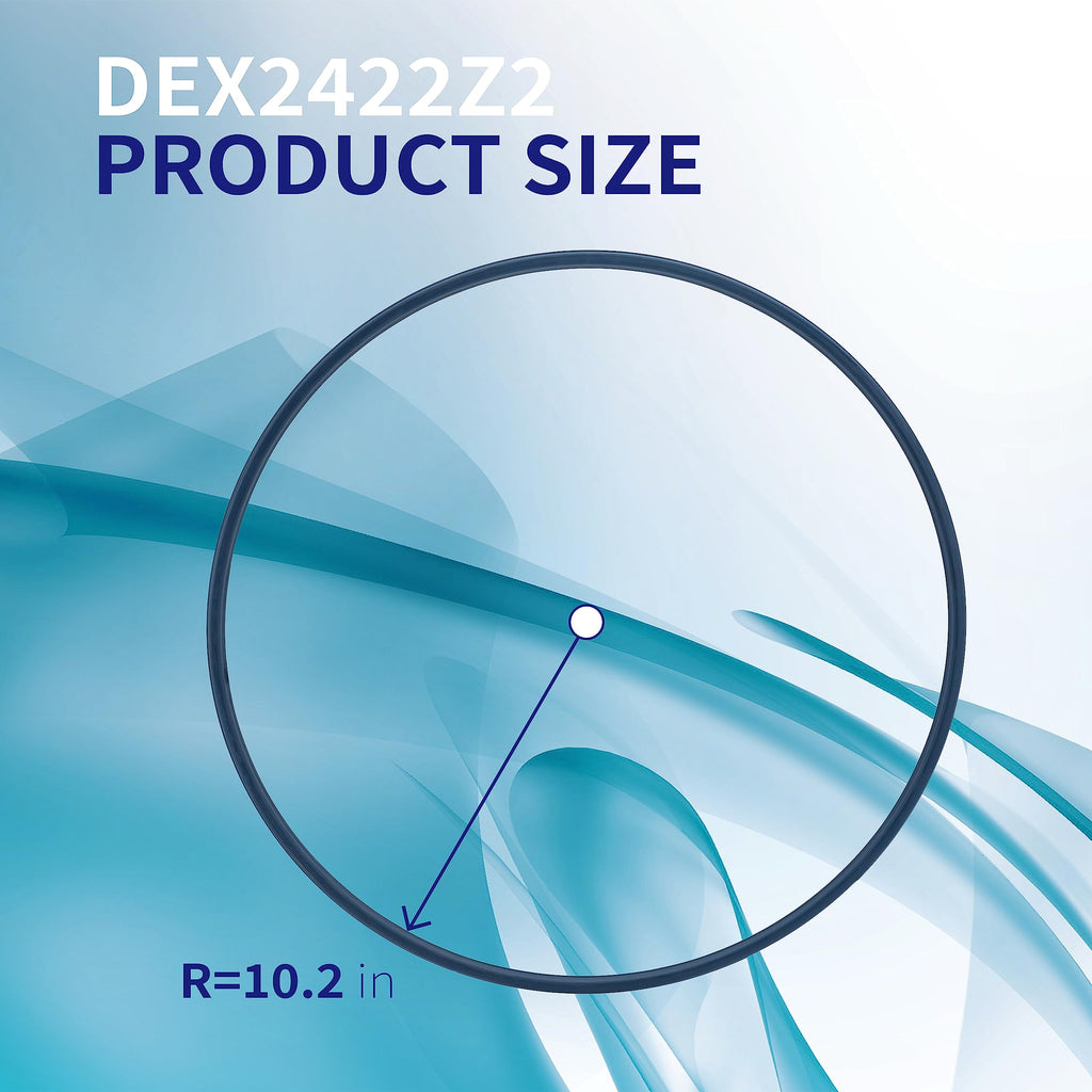 L Continue 1 Pcs DEX2422Z2 Metal Reinforced Seal,Replacement for Hayward C2030 C3030 C4030 C5030 C7030 and DE2420 DE3620 DE4820 DE6020 DE7220. (1, DEX2422Z2 Metal Reinforced Seal)