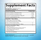 SciatiEase Sciatic Nerve Health Support Supplement - Nerve Support Formula with AlphaPalm, Pea, Vitamin B Complex, Alpha Lipoic Acid 300mg - 120 Capsules