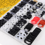 NBRINGO 258 PCS Faucet Washers Assorted Kit - 32 Sizes Plumbing Hose Bib Washer Repair Kit for Spigot Repair, Sink, Valve Stem, Hose Nozzle, Outdoor Faucet - Leak Repair